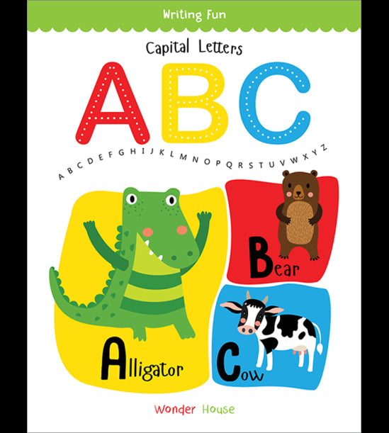 Capital Letters ABC: Write and practice Capital Letters A to Z book for kids (Writing Fun)