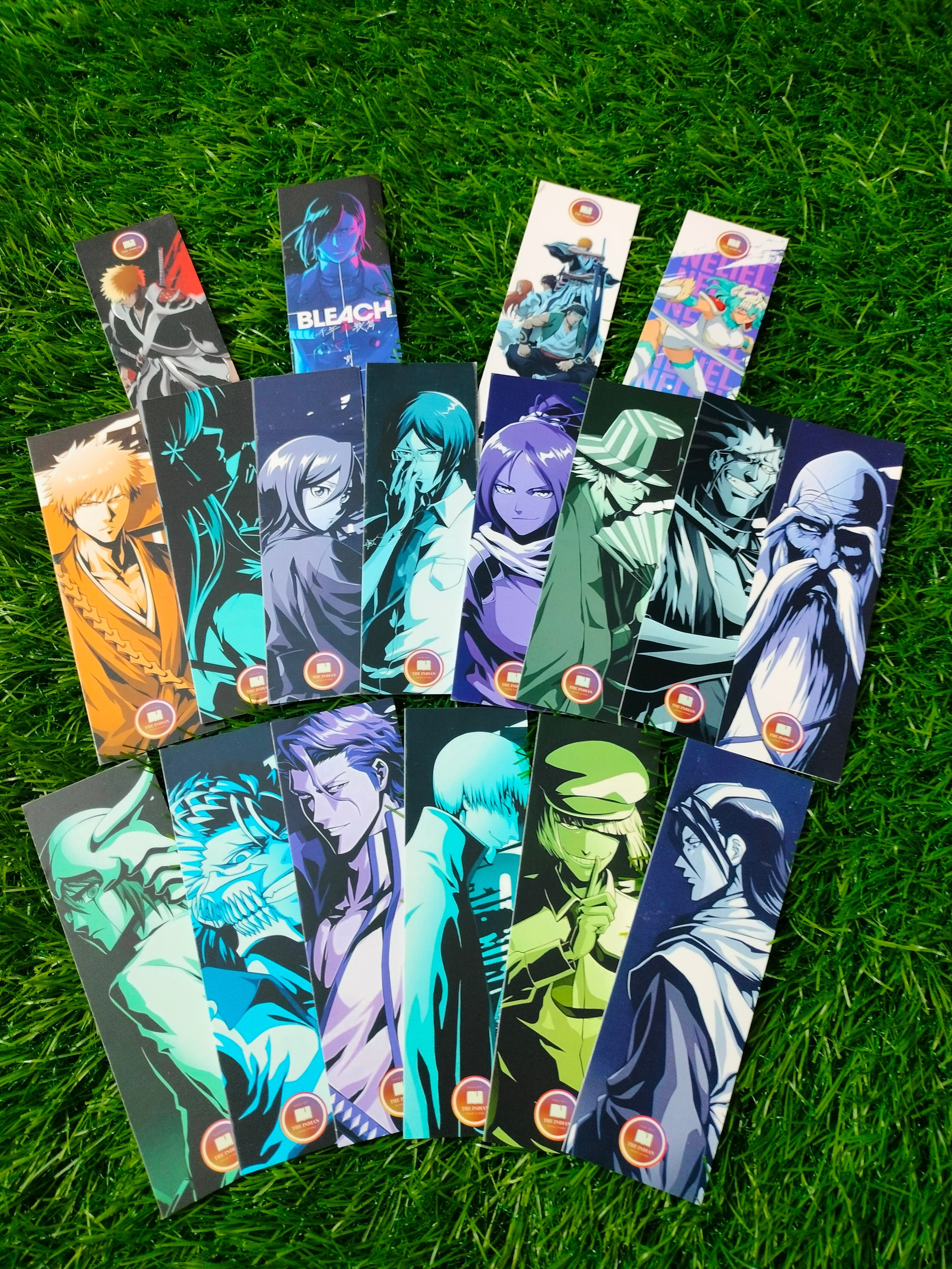 Bleach Theme Bookmarks (12 Pcs)