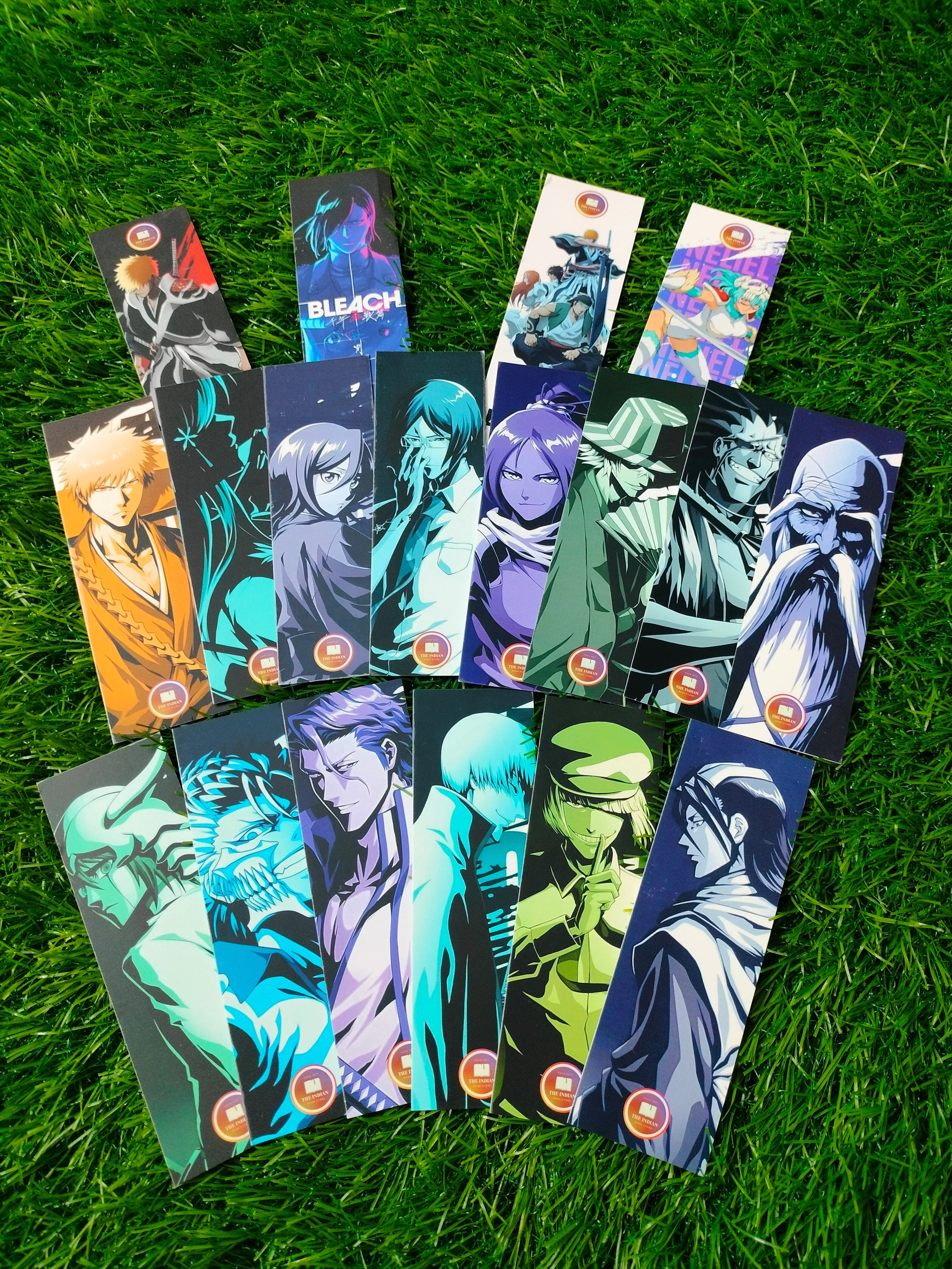 Bleach Theme Bookmarks (12 Pcs)