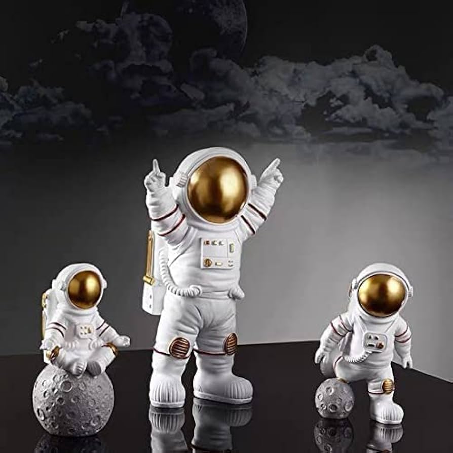 Cute Astronaut 3pcs (5/8/12cm) Set - Action Figure