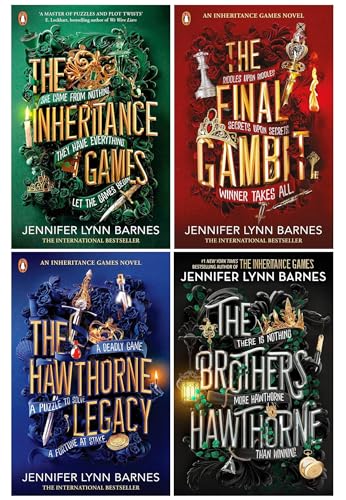 COMBO Four Book Collection The Inheritance Games by Jennifer Lynn Barnes