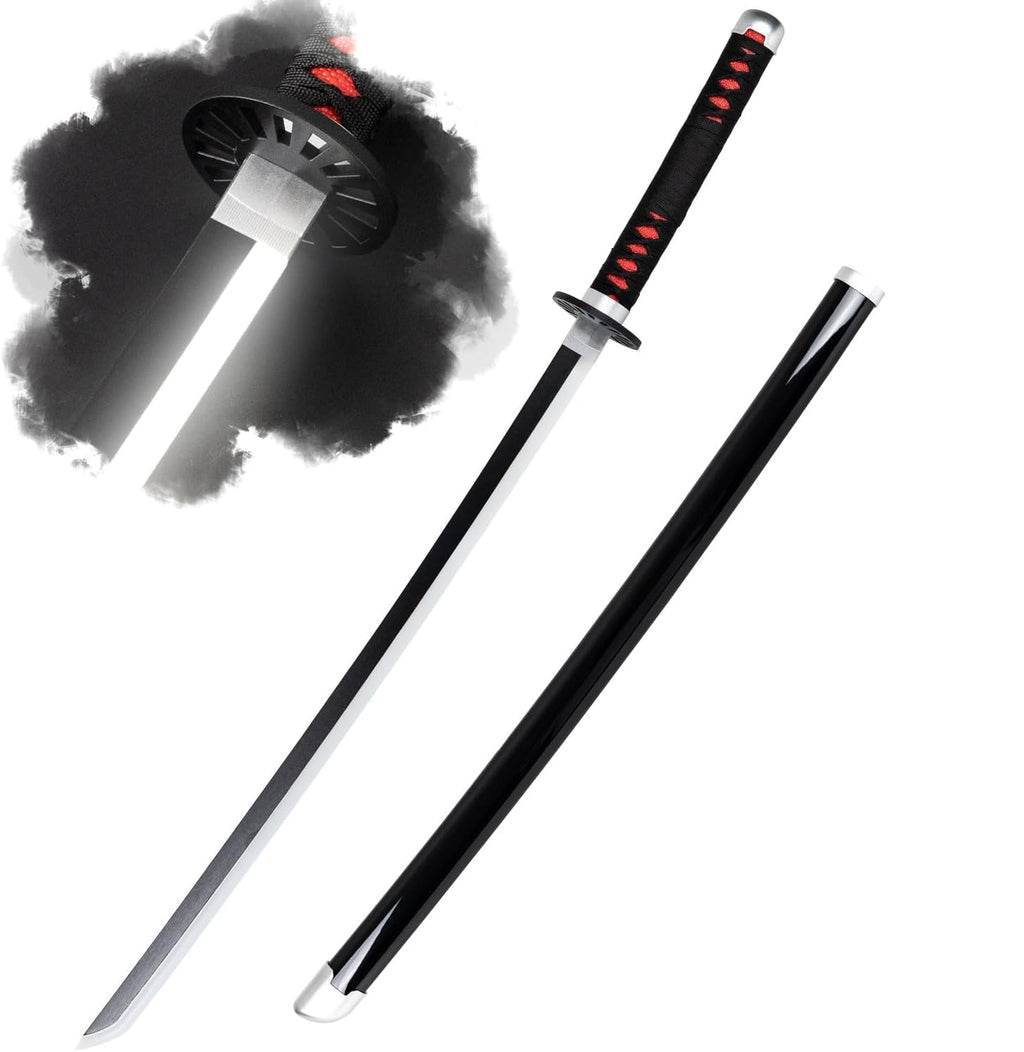Demon Slayer: Tanjiro Black Wooden Katana 104cm