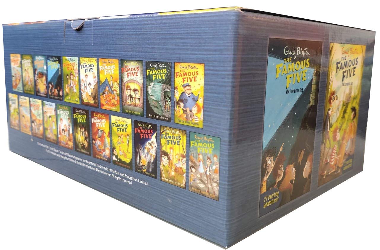 FAMOUS FIVE SET OF 21 BOOKS [BOXSET]