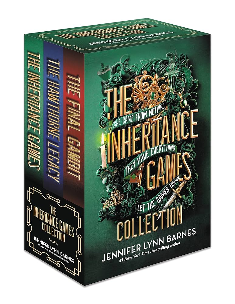 COMBO 3 Book: The Inheritance Games+The Final Gambit+The Hawthorne Legacy by Jennifer Lynn Barnes