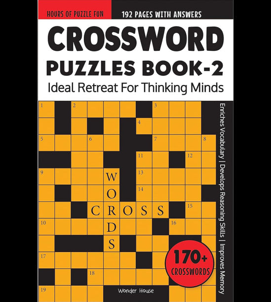 Crossword Puzzles Book 2 : Ideal Retreat For Thinking Minds