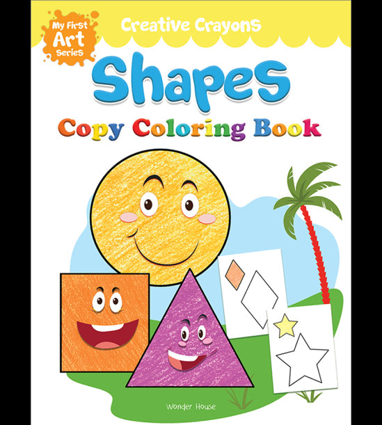 Colouring Book of Shapes: Creative Crayons Series - Crayon Copy Colour Books