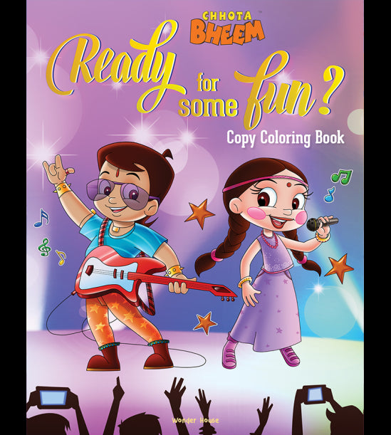 Chhota Bheem - Ready For Some Fun: Copy Coloring Book For Kids