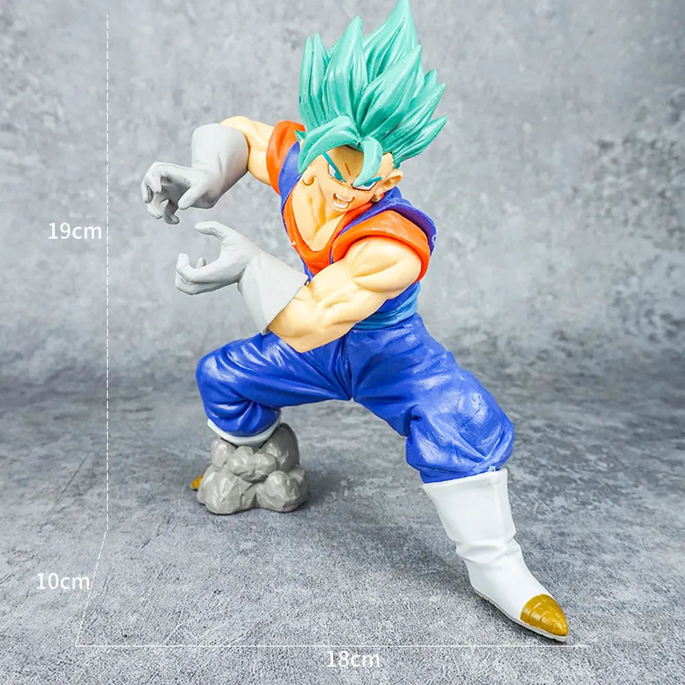 Dragon Ball Z : Goku Green Hair - Action Figure 19cm