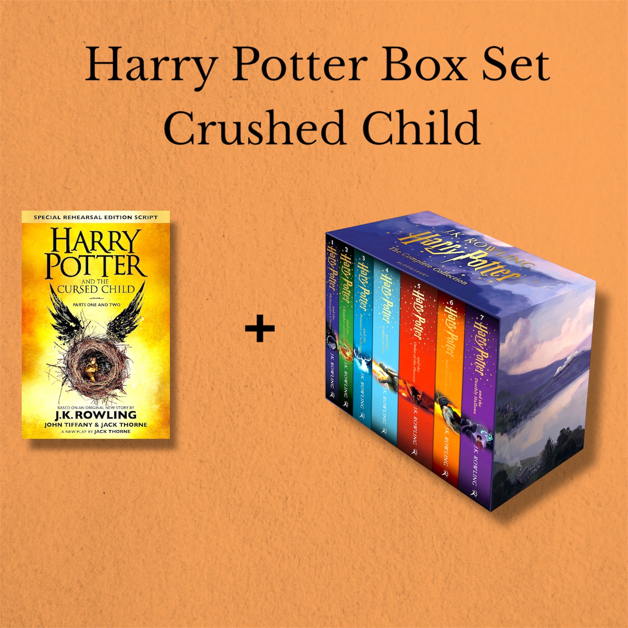 Combo Of Harry Potter Box Set + Crushed Child