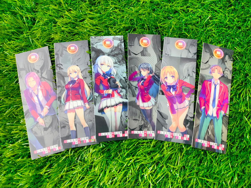 Classroom Of The Elite Theme Bookmarks (6 Pcs)