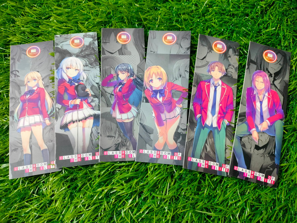 Classroom Of The Elite Theme Bookmarks (6 Pcs)