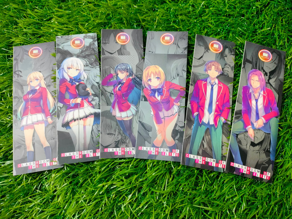 Classroom Of The Elite Theme Bookmarks (6 Pcs)