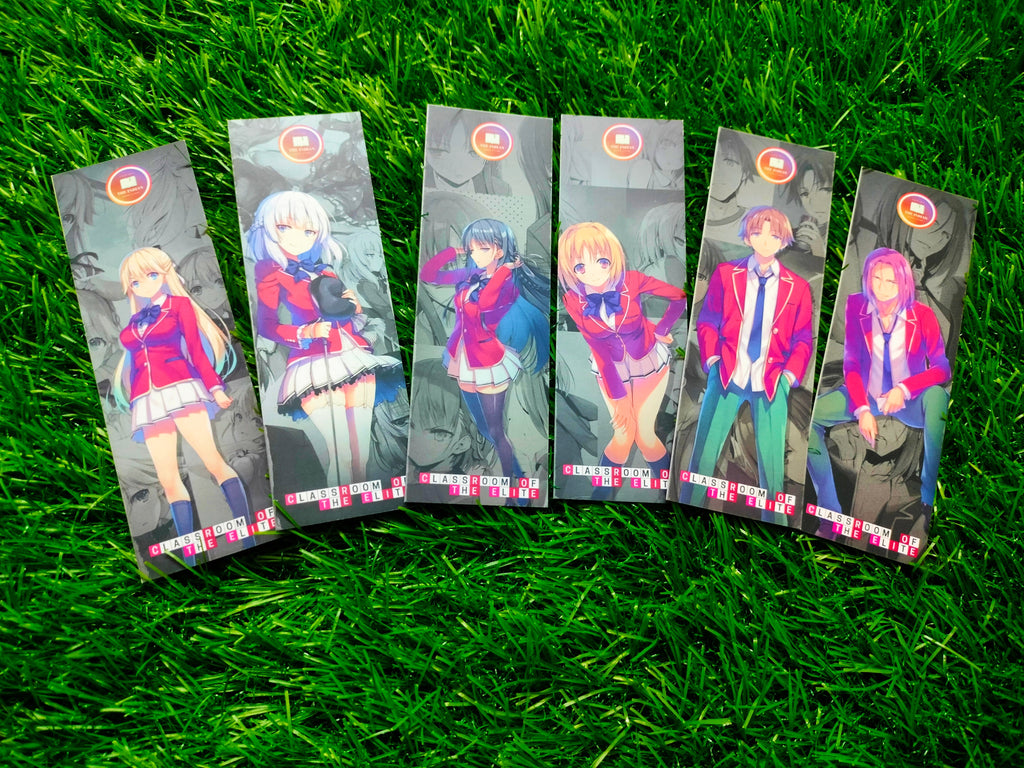Classroom Of The Elite Theme Bookmarks (6 Pcs)