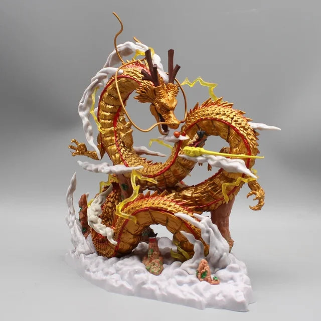 Dragon Ball Z: Golden Shenron 22cm - Premium Action Figure