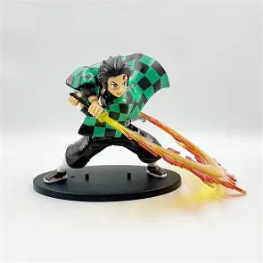 Demon Slayer : Tanjiro Kamado Fire Sword - Action Figure 16cm