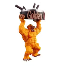 DBZ : Oozaro Ashtray - Action Figure