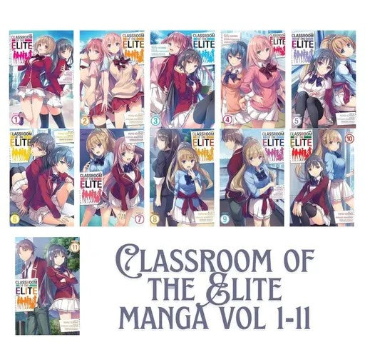 Classroom Of The Elite Volume 1-11 (Combo)