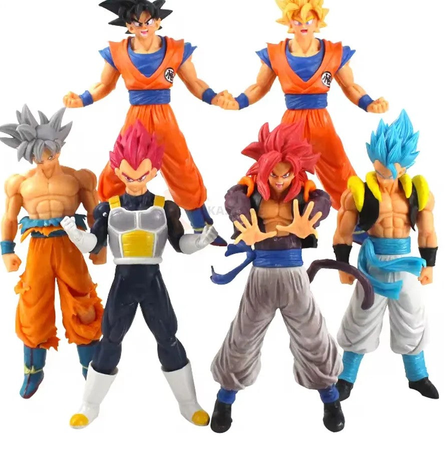DBZ : 6pcs Set - 18cm Action Figure