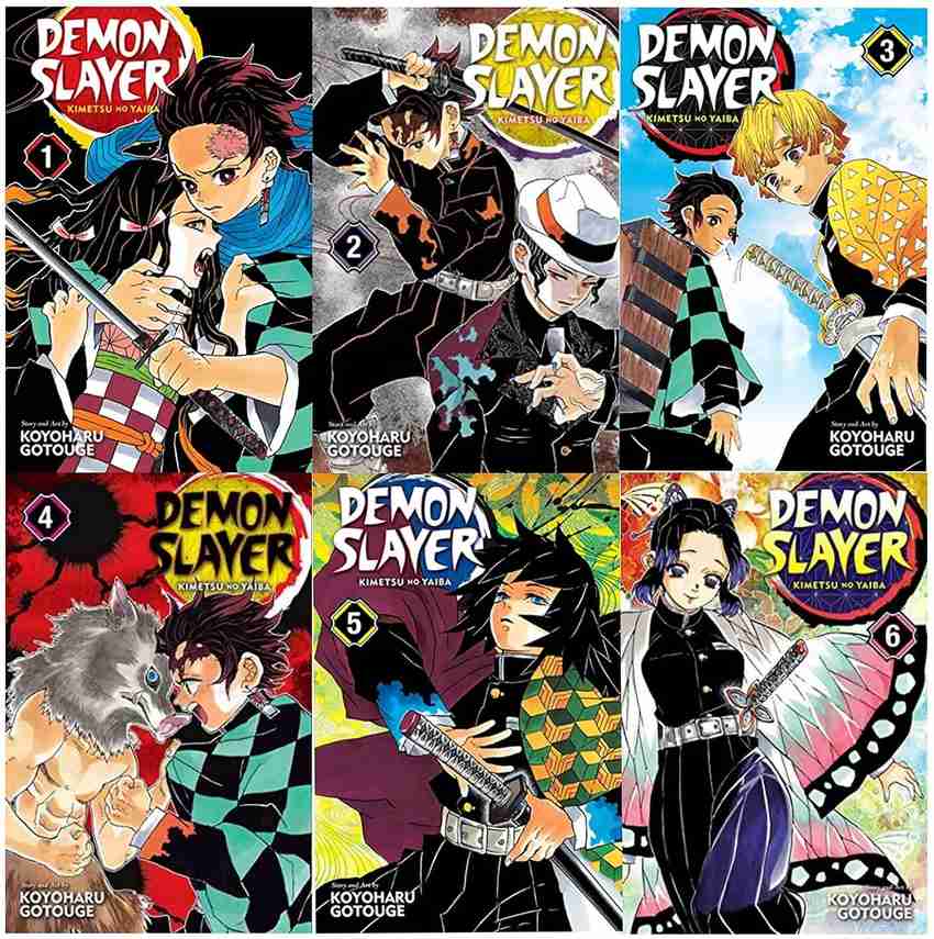 Combo Demon Slayer 1 to 6