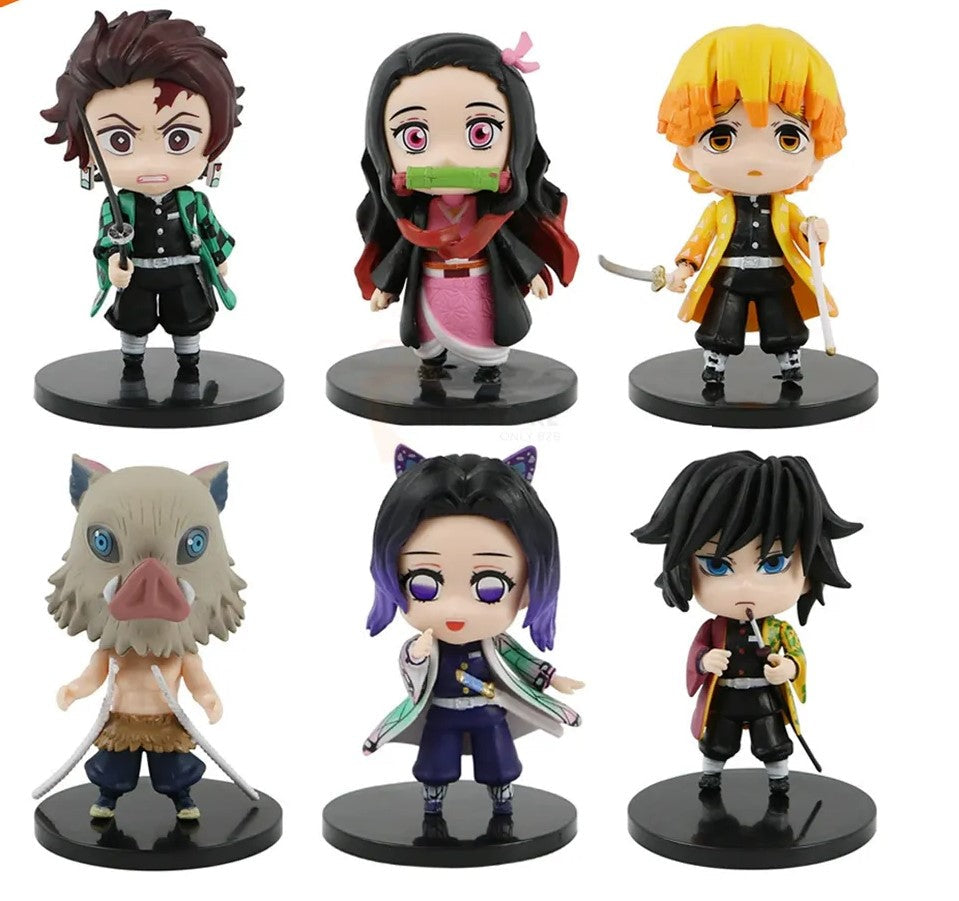 Demon Slayer Miniature 10cm set of 6pcs