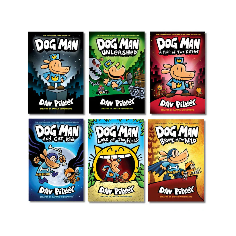 Dog Man 1-6 Boxset
