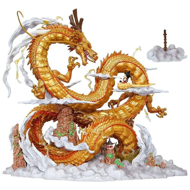 Dragon Ball Z: Golden Shenron 22cm - Premium Action Figure