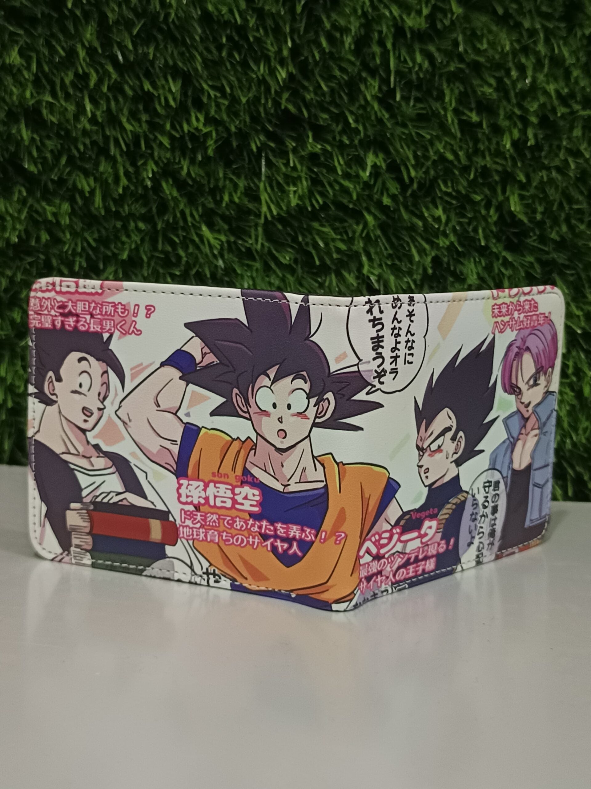 DBZ : Dragon Ball Z Anime Wallet – Goku, Vegeta & Crew